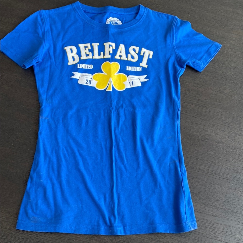 Traditional craft wear girl’s Belfast limited edition t-shirt